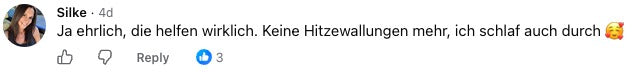 Kommentar einer Kundin
