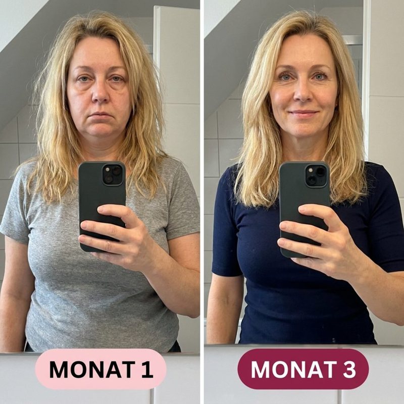 Vorher und nachher