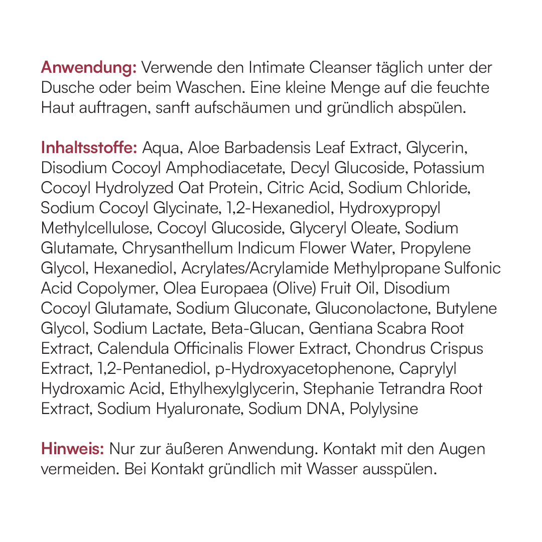 Vaginal Balance Wash⁺