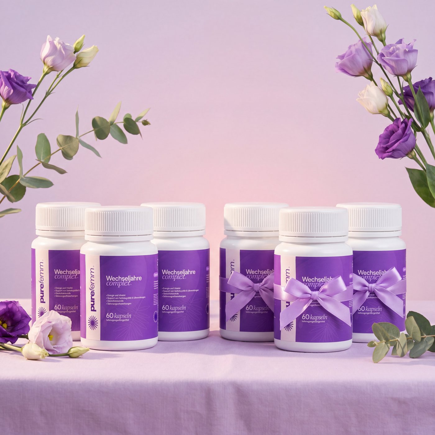 Wechseljahre Complex+ zum Welt-Menopause-Tag: 3 Dosen kaufen, 3 Dosen gratis